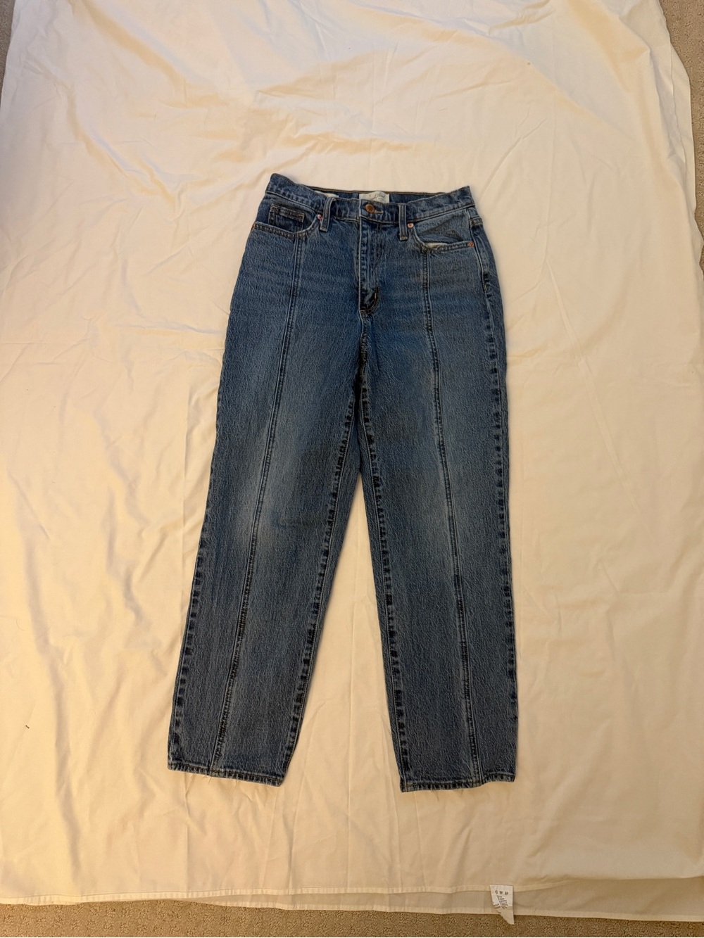 Classic High-Rise Blue Jeans for Women
